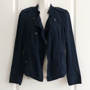 Banana Republic Dark Blue Utility Jacket